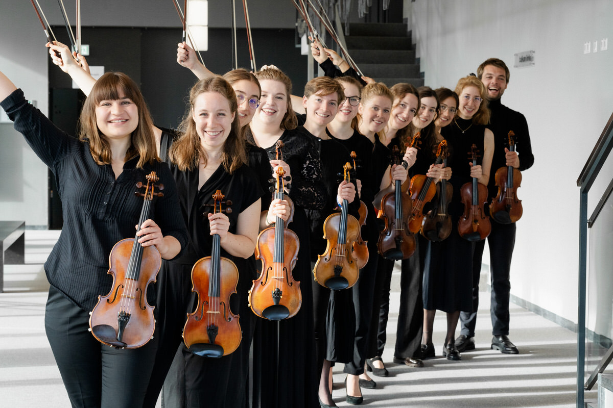 Bundesschulmusikorchester Geigen