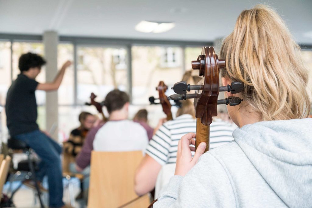 Das Orchester Junge Philharmonie Würzburg