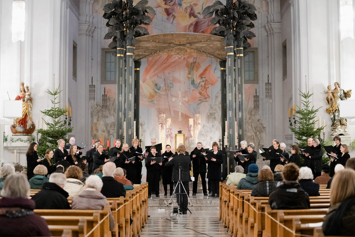 Konzert des Madrigalchor Würzburg in der Karmelitenkirche Würzburg