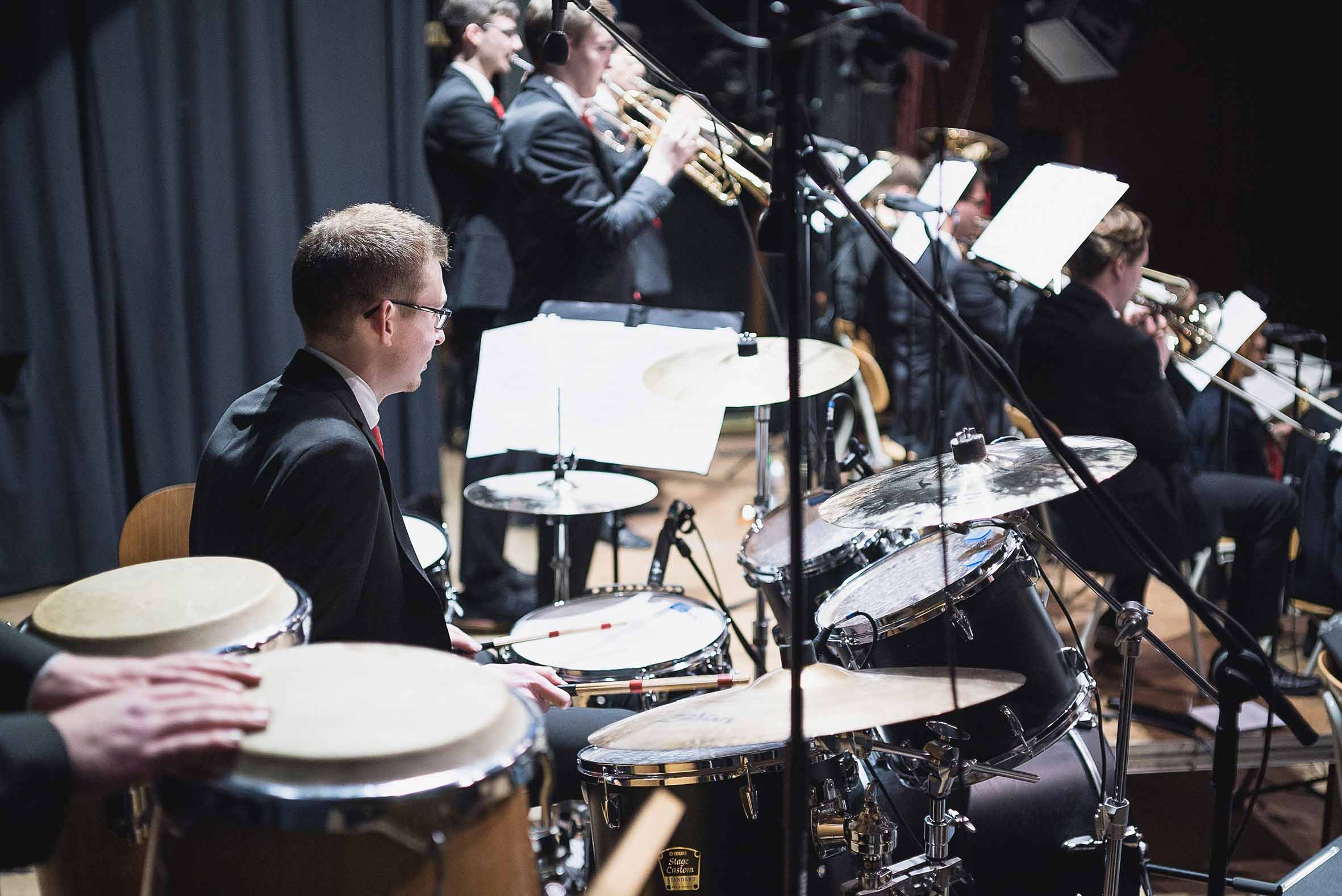 Konzertfotografie Big Band in Münsterschwarzach